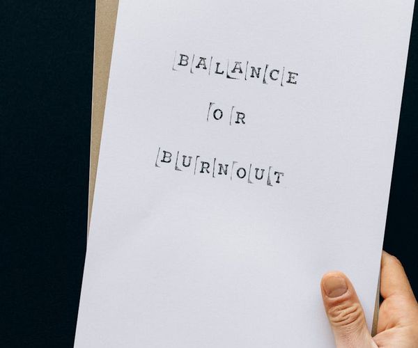 Image symbolizing balance between work life and personal well-being.